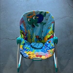 Bright Starts Baby Bouncer - Colorful Sea Theme